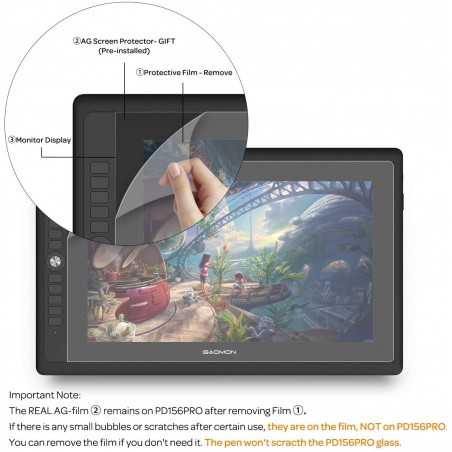 Gaomon PD156 Pro, the HD color screen for drawing