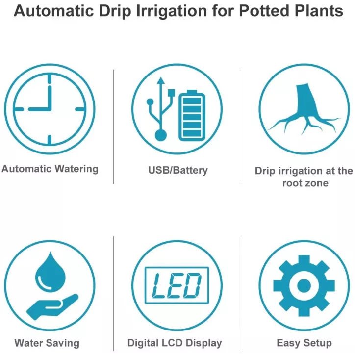 Landrip: Système dIrrigation Automatique DIY - Balcon & Plantes Heureuses!