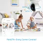 Reolink E1 Pro : Caméra de Surveillance Intelligente 4MP, Vision Nocturne, Audio Bidirectionnel & Zoom Optique