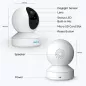 Reolink E1 Pro : Caméra de Surveillance Intelligente 4MP, Vision Nocturne, Audio Bidirectionnel & Zoom Optique