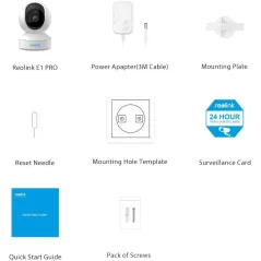 Reolink E1 Pro, le pack de 2 caméras
