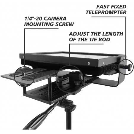 Generic Teleprompter, the perfect teleprompter for tablets