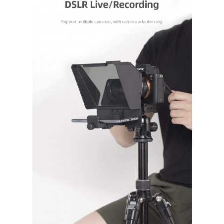 Pronstoor Mini Teleprompter, the mini teleprompter for mobile devices