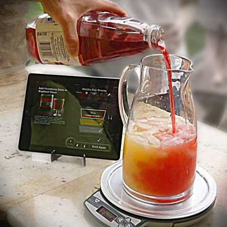 Perfect Drink, the connected cocktail scale