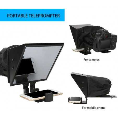 Dilwe Teleprompter, the portable teleprompter for smartphones