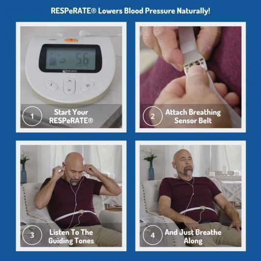 Ships Free] RESPeRATE Deluxe Duo Blood Pressure Lowering Device