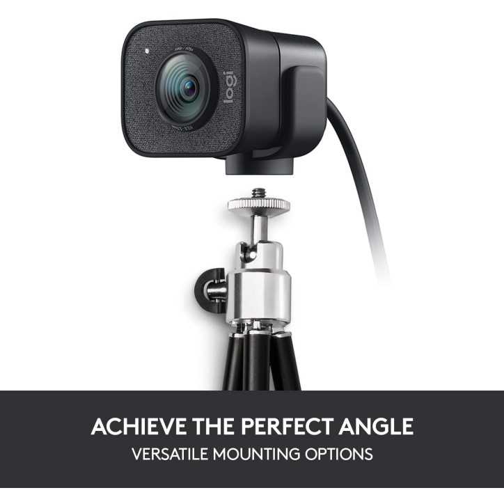 Logitech StreamCam: Full HD 60FPS, Capturez des Vidéos Impeccables et Faites Sensation!