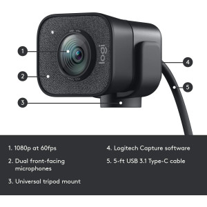 Logitech StreamCam,la webcam pour une meilleure qualité d'image