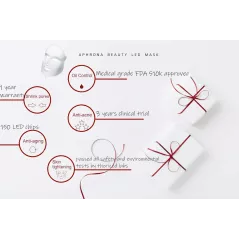 Masque LED Aphrona®: Révélez une Peau Éclatante avec la Luminothérapie