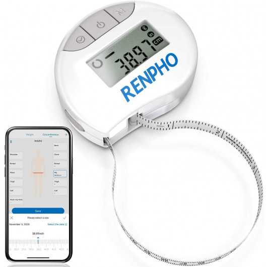Track Your Fitness Goals with RENPHO Smart Tape Measure
