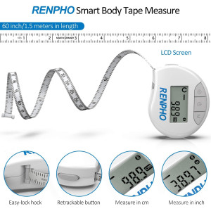 RENPHO Smart Tape Measure, the connected tape measure