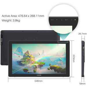 Huion Kamvas 22 Plus, la tablette parfaite pour le travail à