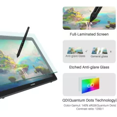 Huion Kamvas 22 Plus, la tablette parfaite pour le travail à