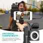 Kit Vidéo Smartphone Movo SmartCine: Micro, Lumière LED & Objectifs - Créez des Vlogs Pro!
