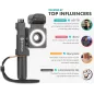 Kit Vidéo Smartphone Movo SmartCine: Micro, Lumière LED & Objectifs - Créez des Vlogs Pro!