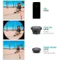 Kit Vidéo Smartphone Movo SmartCine: Micro, Lumière LED & Objectifs - Créez des Vlogs Pro!
