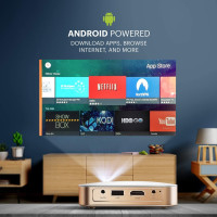 KODAK Luma 350 Portable Projector: Your HD Home Cinema & Smart Entertainment Hub