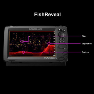 Lowrance HOOK Reveal 5, the fish sonar