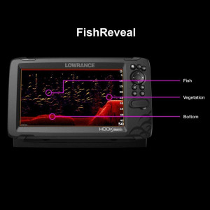 Lowrance Hook Reveal 5: Sondeur de Pêche GPS avec FishReveal™ - Trouvez le Poisson Facilement!