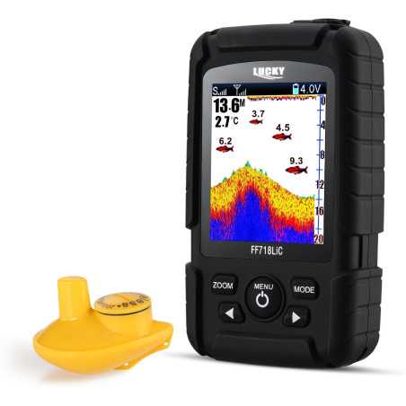 LUCKY Portable Fish Finder, le sonar de pêche portable
