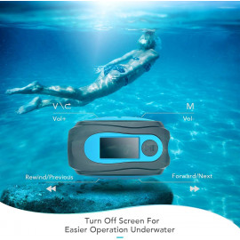 AGPTEK Waterproof MP3 Player | Music for Every Swim