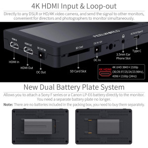 FEELWORLD F6 Plus, le moniteur tactile pour appareil photo