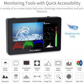 FEELWORLD F6 Plus Field Monitor | Touch Screen Clarity