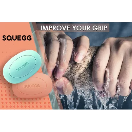 SQUEGG: Balle de Préhension Connectée - Force, Suivi & Jeux pour une Main en Pleine Forme!