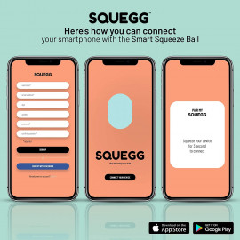 SQUEGG Smart Grip Trainer – Strengthen Your Grip