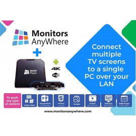 Monitors AnyWhere MAWi 4K: Your Digital Signage Solution