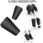 FIT KING Leg Massager: Relieve Pain & Boost Circulation - Adjustable Air Compression Therapy