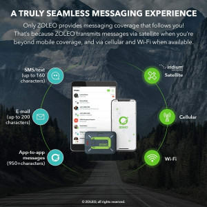ZOLEO Satellite Communicator, send messages wherever you are