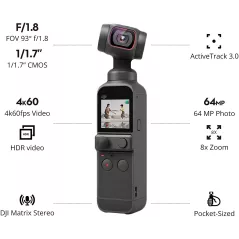DJI Pocket 2, filmer devient plus facile
