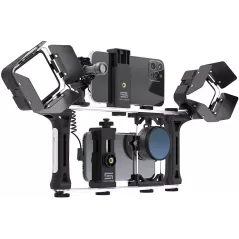 DREAMGRIP Evolution MOJO: Kit Vidéo Ultime pour Créateurs - Son Pro, Lumière Parfaite!