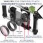 DREAMGRIP Evolution MOJO: Kit Vidéo Ultime pour Créateurs - Son Pro, Lumière Parfaite!