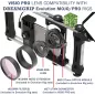 DREAMGRIP Evolution MOJO: Kit Vidéo Ultime pour Créateurs - Son Pro, Lumière Parfaite!