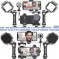 DREAMGRIP Evolution MOJO: Kit Vidéo Ultime pour Créateurs - Son Pro, Lumière Parfaite!