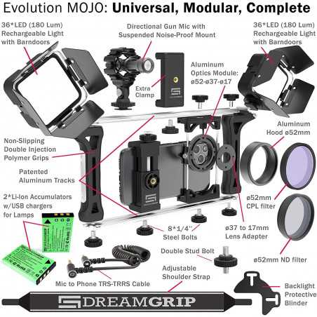 Dreamgrip Evolution Mojo, a universal video rig