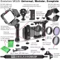 DREAMGRIP Evolution MOJO: Kit Vidéo Ultime pour Créateurs - Son Pro, Lumière Parfaite!