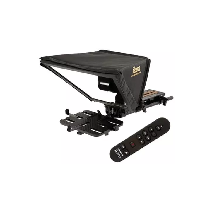 Ikan PT-ELITE-UL-RC: Téléprompteur Universel Tablette avec Télécommande – Contrôle Parfait pour Vidéos Pro!