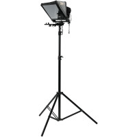 Ikan PT-Elite-LS: Pro Tablet Teleprompter for Light Stands - Confidence on Every Take!
