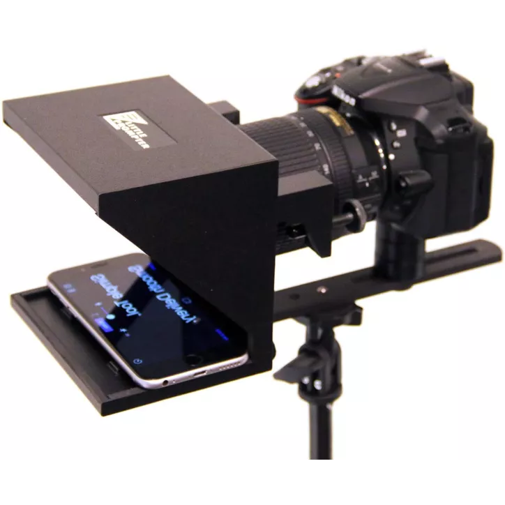 Little Prompter: Créez des Vidéos Pro avec ce Téléprompteur Compact! Qualité Pro, Facile à Transporter
