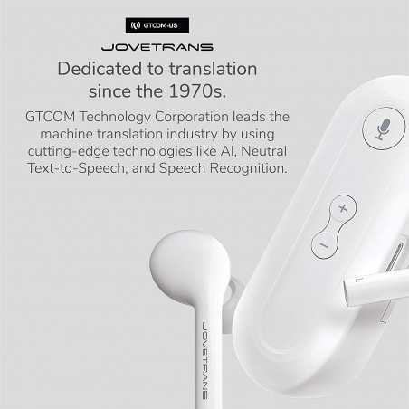 JoveTrans Mix Translator, the headphones for accurate