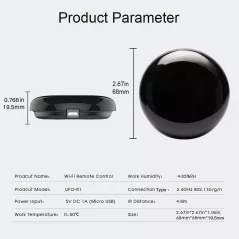 MOES Smart Hub: Contrôle Universel IR WiFi - Transformez Votre Maison Connectée!