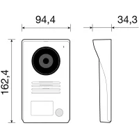 VIMAR K40910: Vidéophone 7 Mains Libres - Sécurité Optimale & Installation Facile!