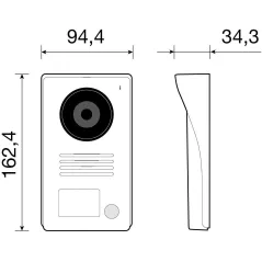 VIMAR K40910: Vidéophone 7 Mains Libres - Sécurité Optimale & Installation Facile!