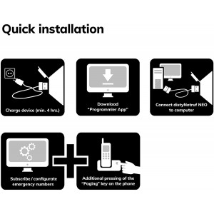 DistyNotruf Neo, the SOS device for dependent people