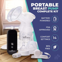 BabyBuddha Portable Breast Pump: Hands-Free, Powerful, and Quiet - Perfect for Busy Moms!