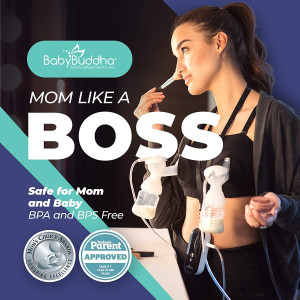 BabyBuddha, the ergonomic breast pump