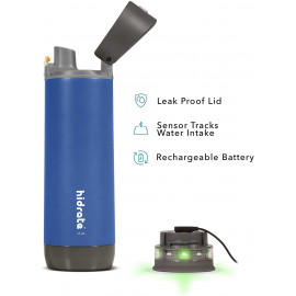 Stay Hydrated with HidrateSpark STEEL Smart Bottle